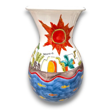 Vaso Portaombrelli Folk VS592GKFE | Acquista Online | Ceramiche De Simone Vaso Portaombrelli Folk VS592GKFE | Acquista Online | Ceramiche De Simone